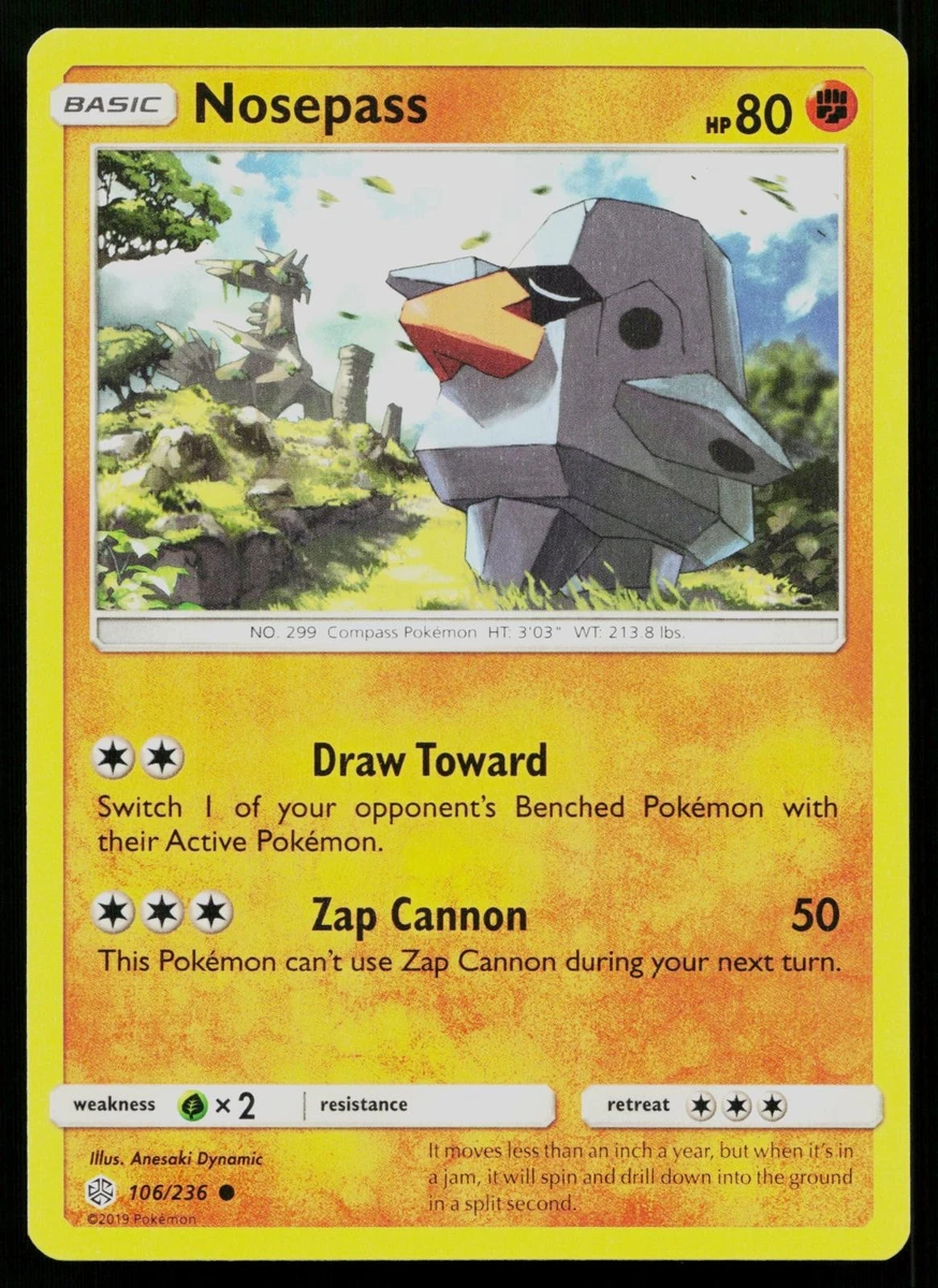 Nosepass Pokémon TCG Cards for sale
