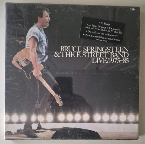 Bruce Springsteen & The E Street Band Live/1975-85 - STILL SEALED IN SHRINK