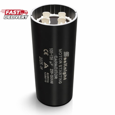 105-126 Uf MFD Motor Start Capacitor 220-250VAC Replacement for Compatible with