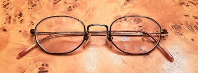 Calvin Klein 339 563 vintage eyeglasses tortoise frame w/antique silver