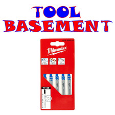 Milwaukee 4932254064 Metal Cutting Jigsaw Blades Pack of 5 T118B MIL2254064