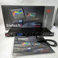NEW DriveRack PA2 Complete Loudspeaker Management System Black + USB US