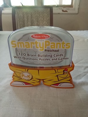 Melissa & Doug SMARTY PANTS - Preschool PreK Educational Flash Card Set NEW