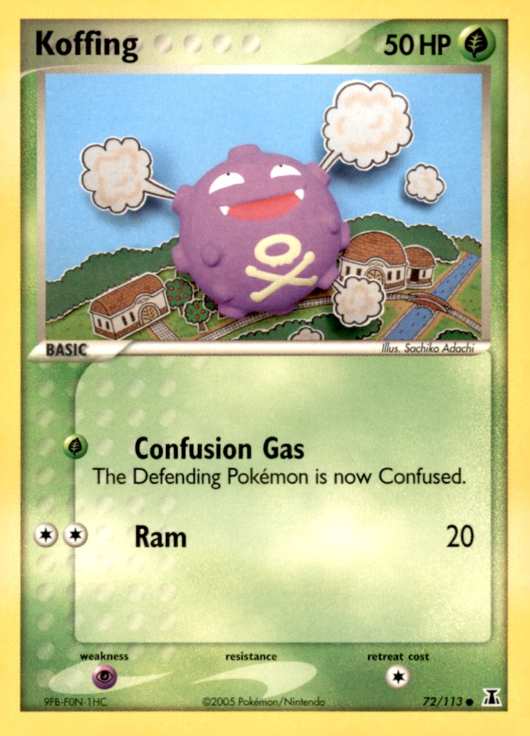 Koffing Common Delta Species 72/113 NM