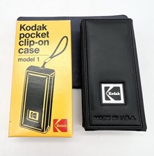 Vintage Kodak Pocket Clip-On Case Model 1 NOS Original Box Made in USA