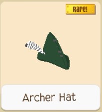 Sombrero de Arquero Verde Salvaje Animal Jam Play (Descripción)