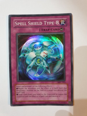 Yu-Gi-Oh! TCG Spell Shield Type-8 Battle Magicians Force MFC-043 Super Rare.