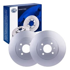 2x HELLA PAGID BREMSSCHEIBEN Ø280mm VORNE passend für HYUNDAI BAYON I20 KIA RIO 
