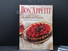 Bon Appetit Magazine October 1995 Elegant Coffee Deserts 4 Sophisticated Menus