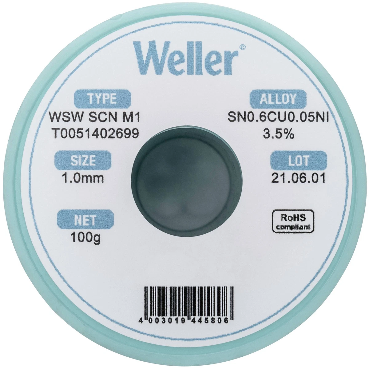 Weller Soldeerbout WM 2000Serie 15W 230V Duurz Tip Weller Soldeerbout WM 2000Serie 15W 230V Duurz Tip