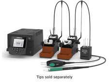 JBC DDPE-1QC - Two Channel Station with T210 Handle and AM120 Tweezer