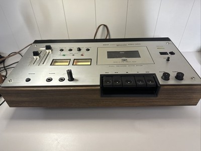 AKAI GXC-39D Stereo Cassette Player Recorder Dolby Vintage Clean! Read Discs