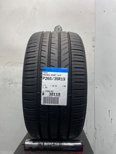 1 Used P26535r19 Toyo Proxes Sport As 98 - 1032