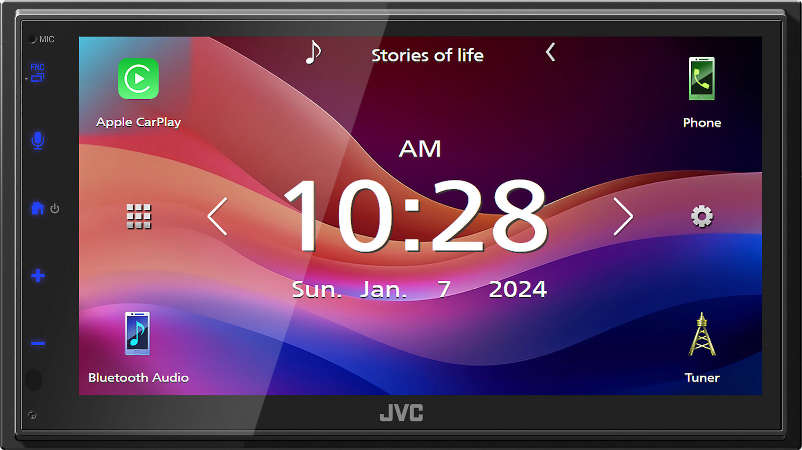 Цифровой мультимедийный ресивер JVC KW-M590BT