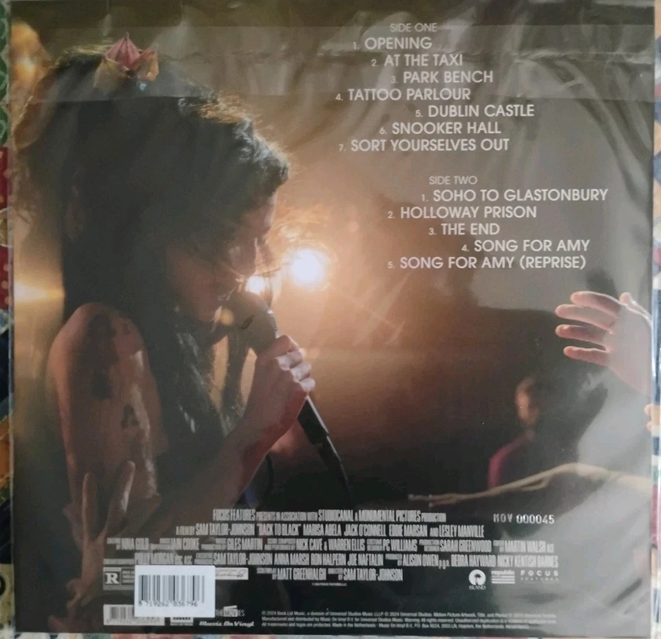 12" LP Vinyl Nick Cave Warren Ellis Filmmus. Back To Black numb. ed. - MOV000045, Foto 4 von 5