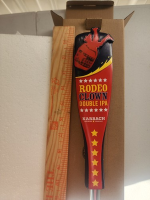 #ad #ad Rodeo Clown Ipa Beer Keg Tap Handle Houston Astros Karbach Brewing Texas $49.00