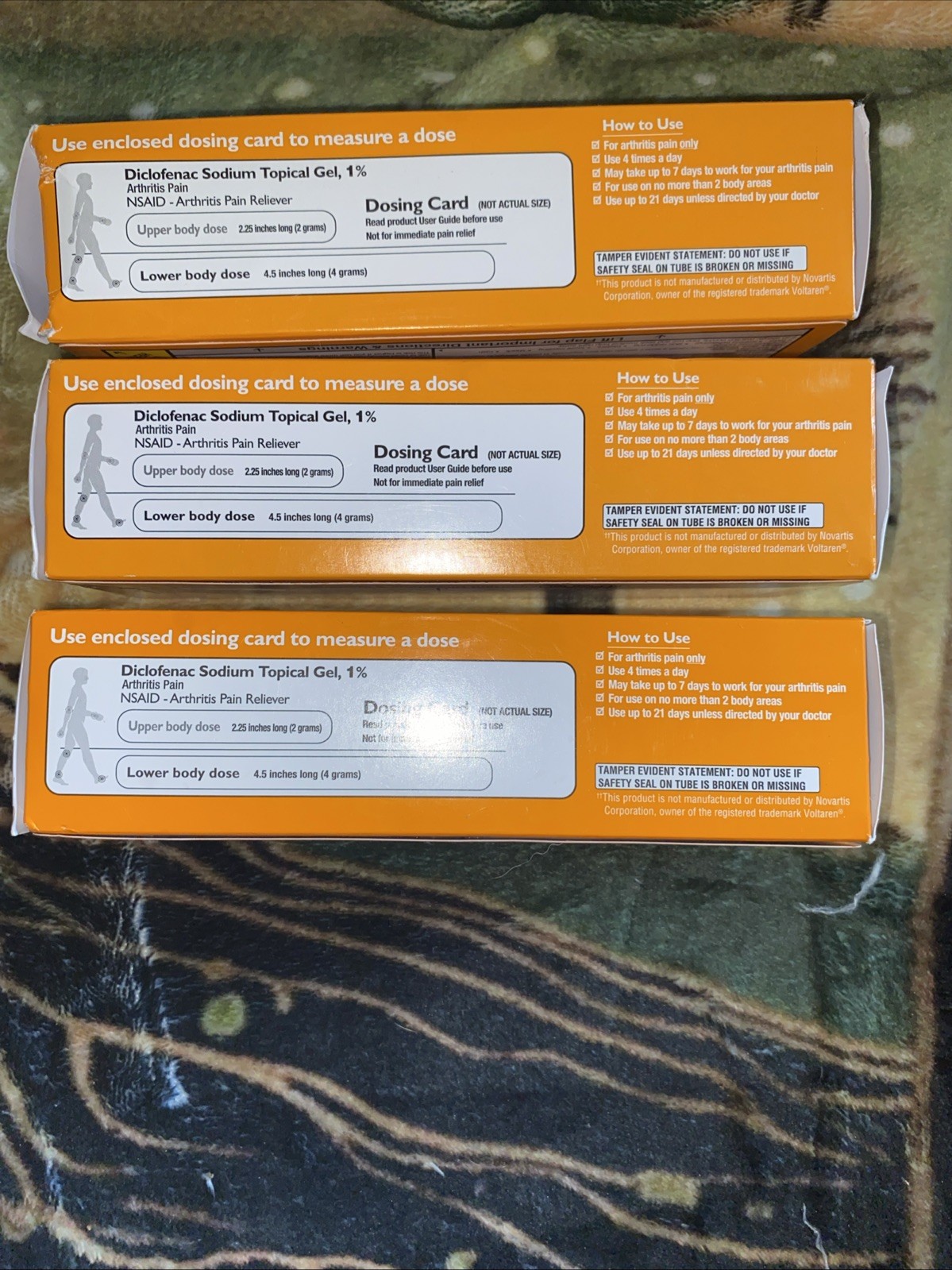 Nsaid Guide Diclofenac Sodium Gel 1% Arthritis Pain Relief NSAID 3x LARGE TUBE 3.53 ...