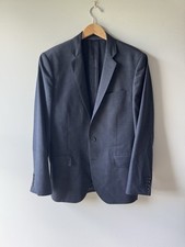 J Crew Ludlow 40r Sport Coat Blue Tollegno 1900