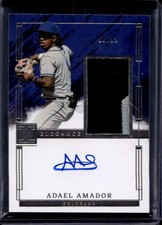 Adael Amador 2024 Panini Impeccable #EPJ-AA Elegance Patch Auto /99