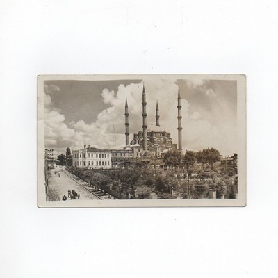 C19th Ottoman Empire Adrianople Postcard - Turkey Selimiye Mosque View
