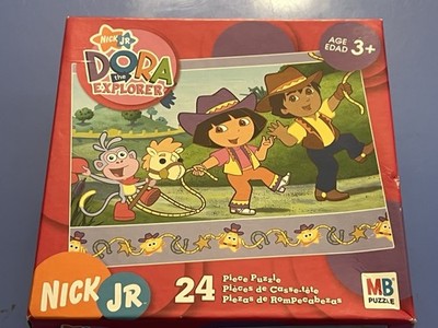 Nick Jr Dora The Explorer 24 Piece Puzzle Diego, Boots, Cowgirl