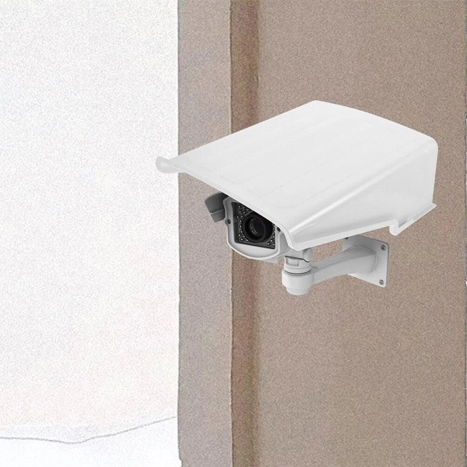 2 piezas Universal Cámara de Seguridad Sol Lluvia Cubierta Protector Cubierta Cámara Protector Vino... Foto 3 de 4