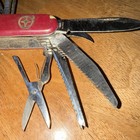 Victorinox Red Foldable Stainless Steel Multi-Tool Pocket Knife 2.5in Blade — photo 3