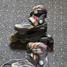 Junior Skate KIDZ 2 Fitness-Inlineskates Kinder verstellbar Gr. 31-33