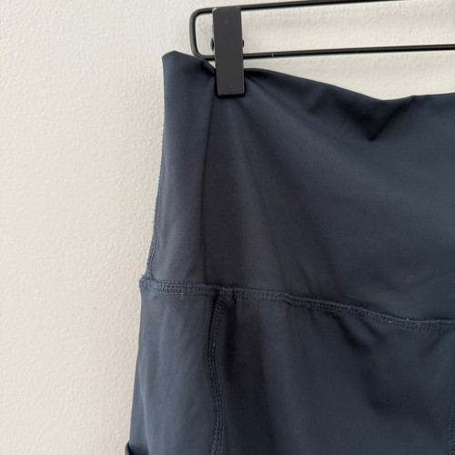 Latched Mama Womens 1X Black Side Pocket High Waisted Athletic Leggings - Picture 6 of 9