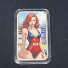 Bullion Baddies Summer G Ames Colorized 1 Oz .999 Silver Bar Bullion Baddies — photo 1