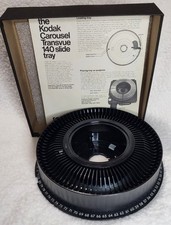 Vintage Kodak Carousel Transvue 140 Projector 35mm Slide Tray  Original Box