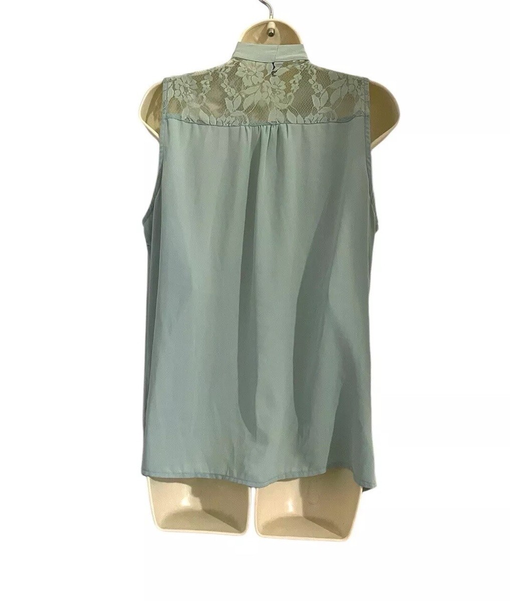 mint green top forever 21
