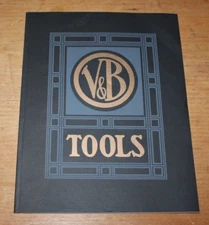 Excellent 1927 V & B Tools Vaughn Bushnell Catalog No.27