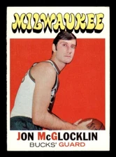 1971 Topps Basketball #74 Jon McGlocklin EX *e1