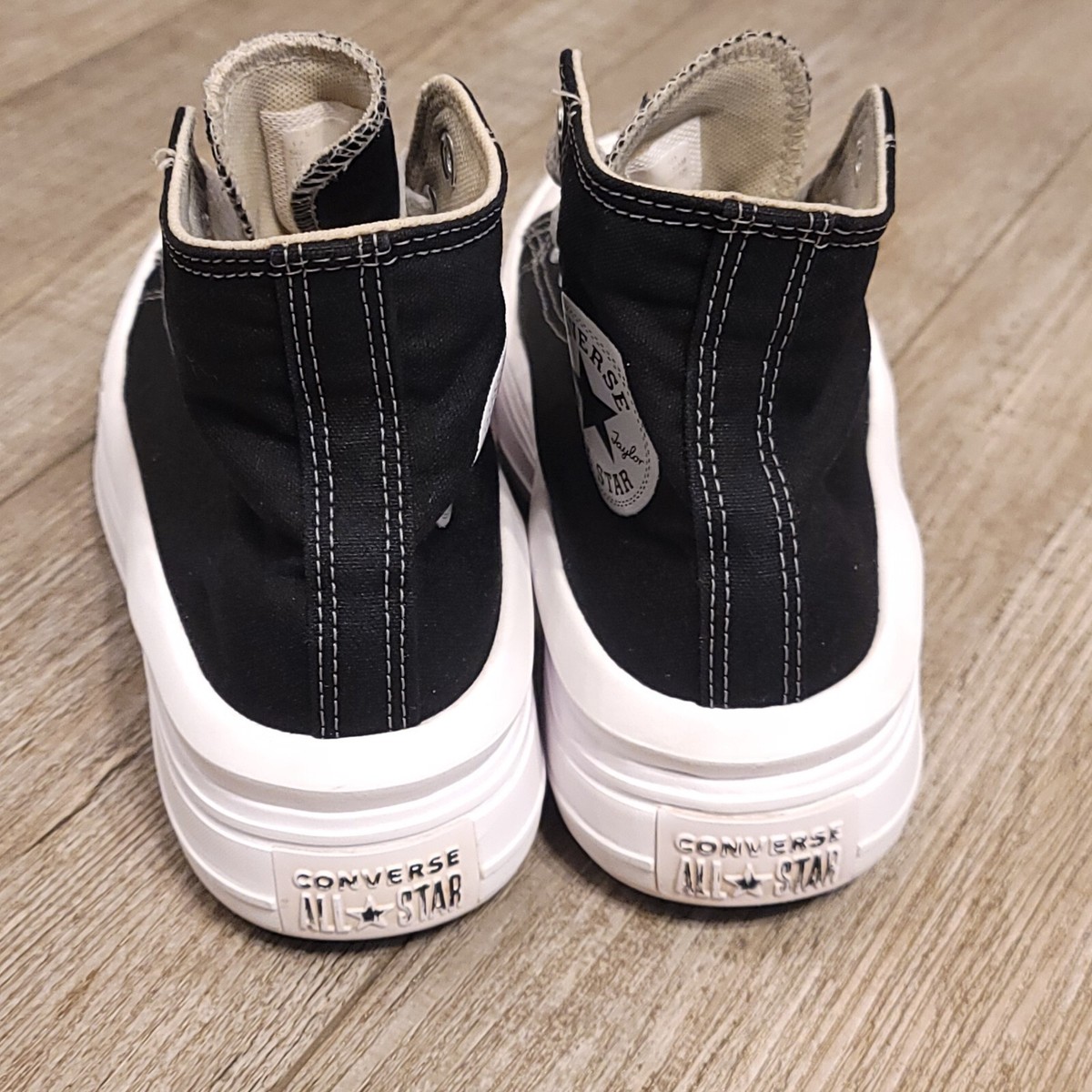CONVERSE Chuck Taylor All Star Hi Black Chunky Platform