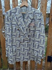 True Vintage Mid-century 1960s 1970s Funky Blazer Sport Coat Jacket Mod OOAK MCM