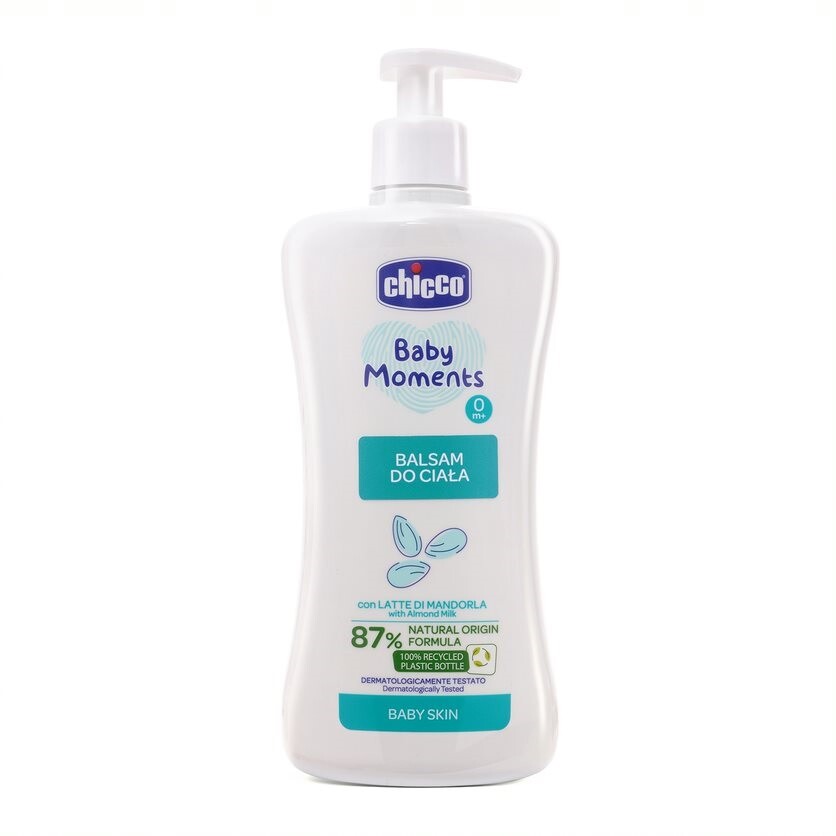8058664138463 Бальзам для тела Baby Moments 0м+ 500 мл Chicco