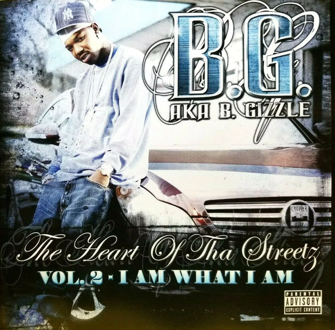 B.G. AKA B. GIZZLE THE HEART OF THA STREETZ VOL. 2 CD 2006 