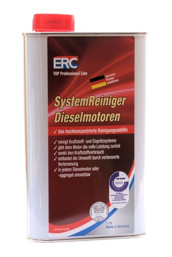 ERC SystemReiniger für Dieselmotoren Reinigungsadditiv - Konzentrat 1 Liter