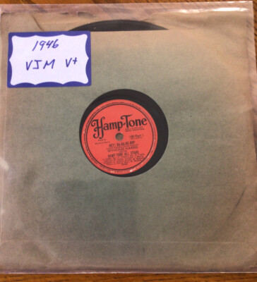 78 RPM ''HEY! BA-BA-RE-BOP PTS. 1-2 ''WYNONIE HARRIS - 1946