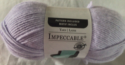 New One Skein - 285 yards Loops & Threads-Impeccable - Petunia (Purple) Color