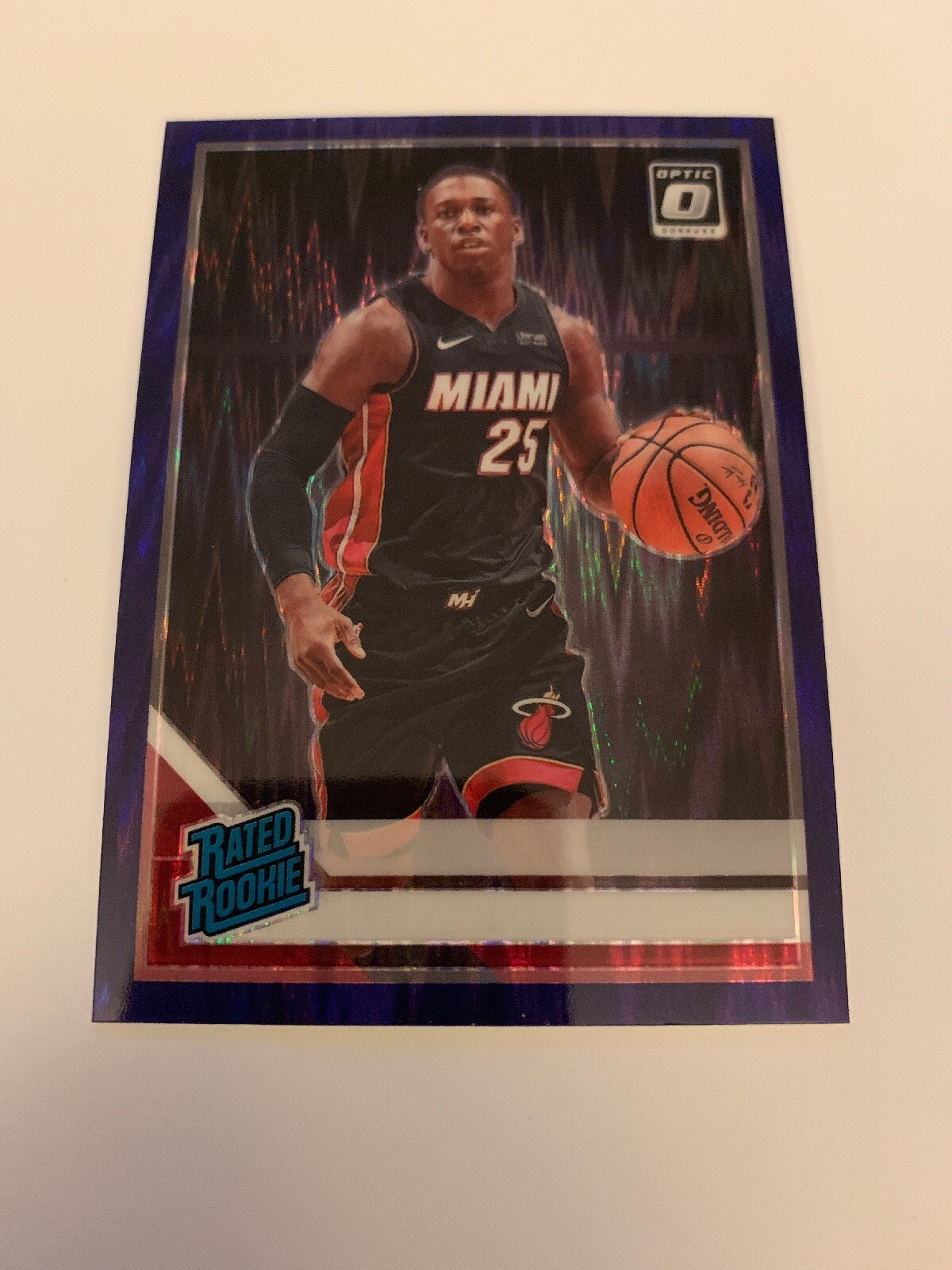 2019-20 DONRUSS OPTIC PURPLE SHOCK PRIZM RATED ROOKIE #193 Kendrick Nunn RC