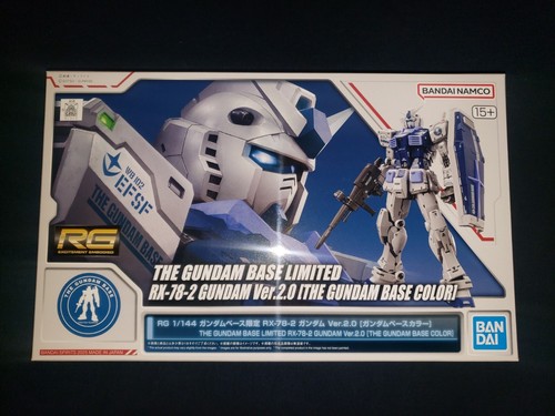 RG 1/144 Gundam Base Limited RX-78-2 Gundam Ver.2.0 Gundam Base Color IN STOCK - 第 1/6 張圖片