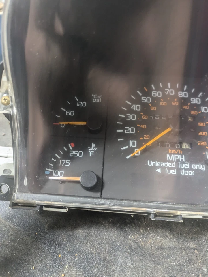 91 92 93 Mercury Capri 65k Velocímetro Cluster NO TURBO con Panel Tacómetro  Foto 2 de 4