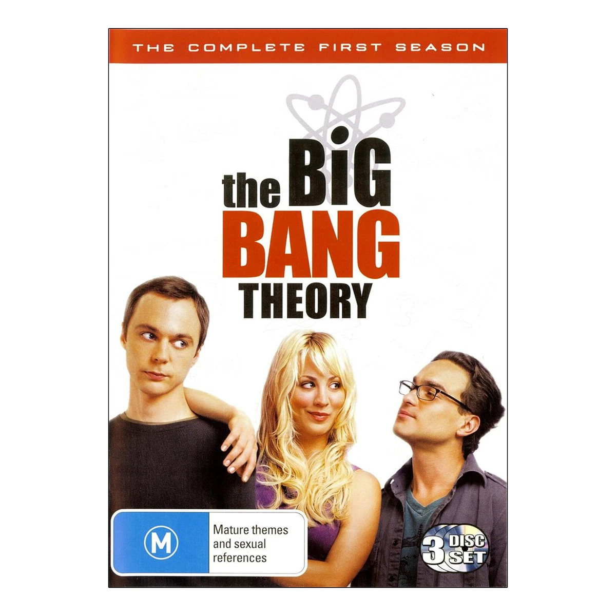 THE BIG BANG THEORY SEASON 1 DVD 4 Disc Brand NEW Sealed Region 4 Free Post
