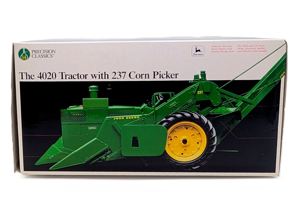 1/16 John Deere 4020 Tractor & 237 Corn Picker, Precision #14 - Image 2 of 3