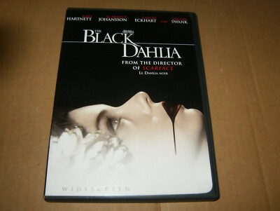 The Black Dahlia Starring Scarlett Johansson, Bilingual, DVD, 2009, Used.