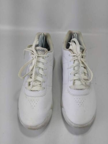 Reebok Damen Royal Charm Turnschuhe Schuhe weiß CN0963 niedriges Oberteil Schnürung 8,5 M - Bild 2 von 11