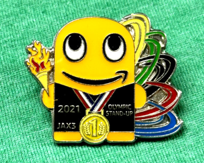 JAX3  Olympic Stand up medalist Amazon  Employee Peccy Pin