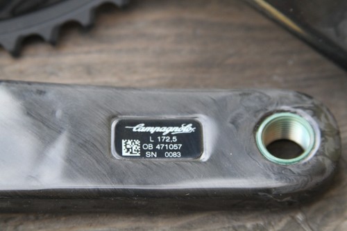 Campagnolo Super Record Kurbelsatz 172,5 mm 12-Gang 36/52t Carbon Ultra Drehmoment NEU - Bild 5 von 10